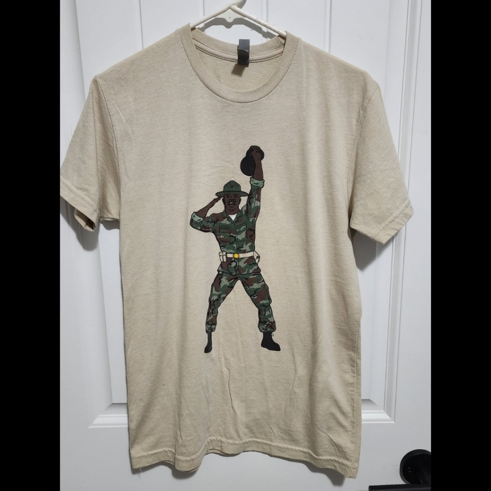 Tango Charlie Apparel workout shirt lift kettle bell crossfit weights camo